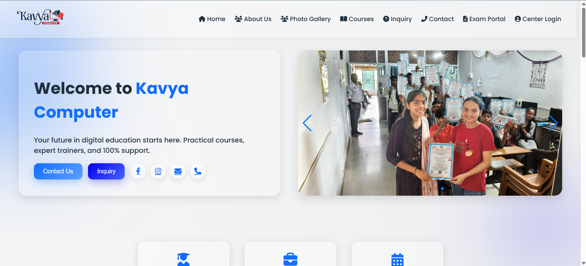 Kavya Computers Portal